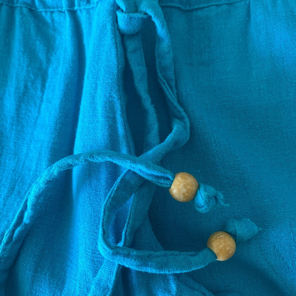 Love Tree Teal Pants - Picture 2 of 6